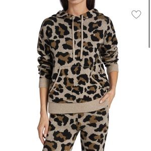 Generation Love Chiara Leopard Print Hoodie